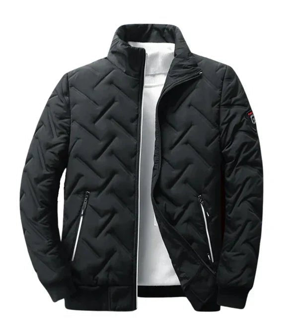 Damen Moderne Leichte Steppjacke für den Herbst in Schwarz