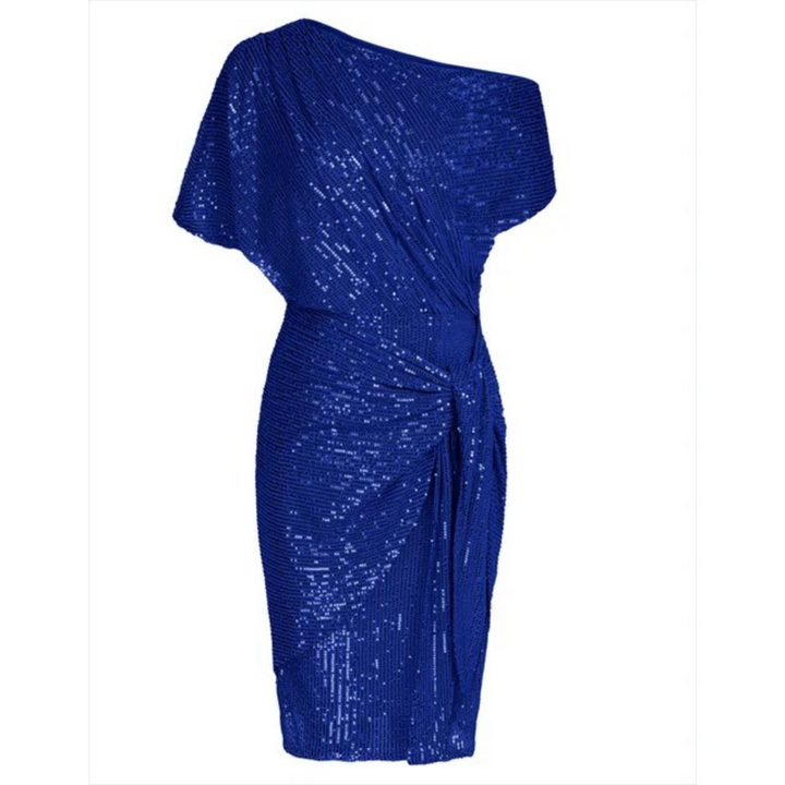 Damen Pailletten-Midikleid für Hochzeitsgäste (2)