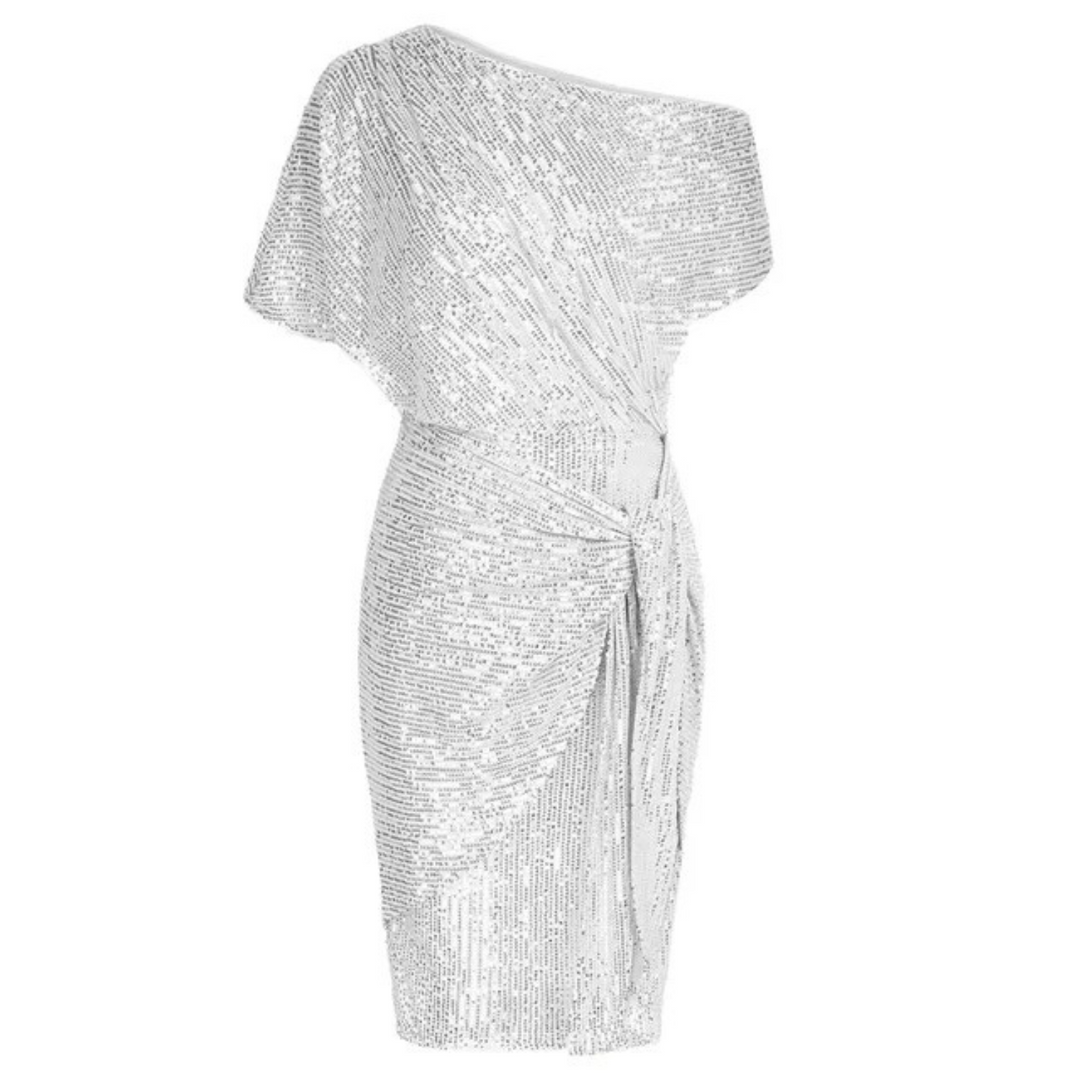 Damen Pailletten-Midikleid für Hochzeitsgäste (7)