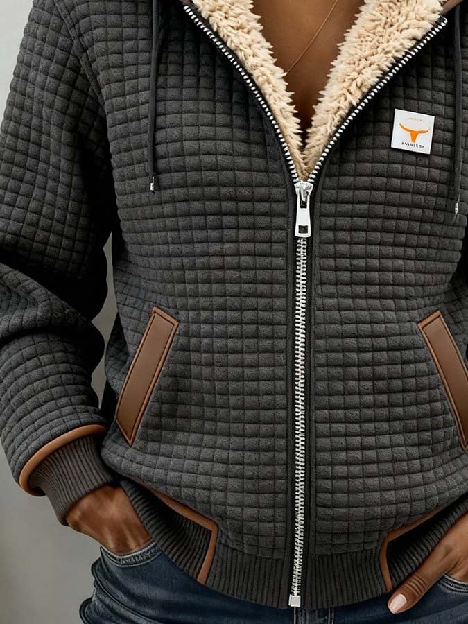 Damen Polar-Fleece Jacke für den Herbst (3)