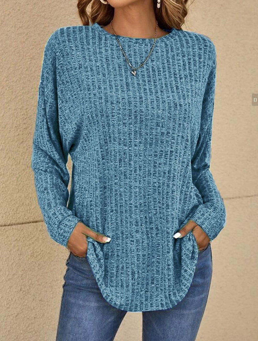 Damen Pullover für lässige Tage im Alltag in Blau