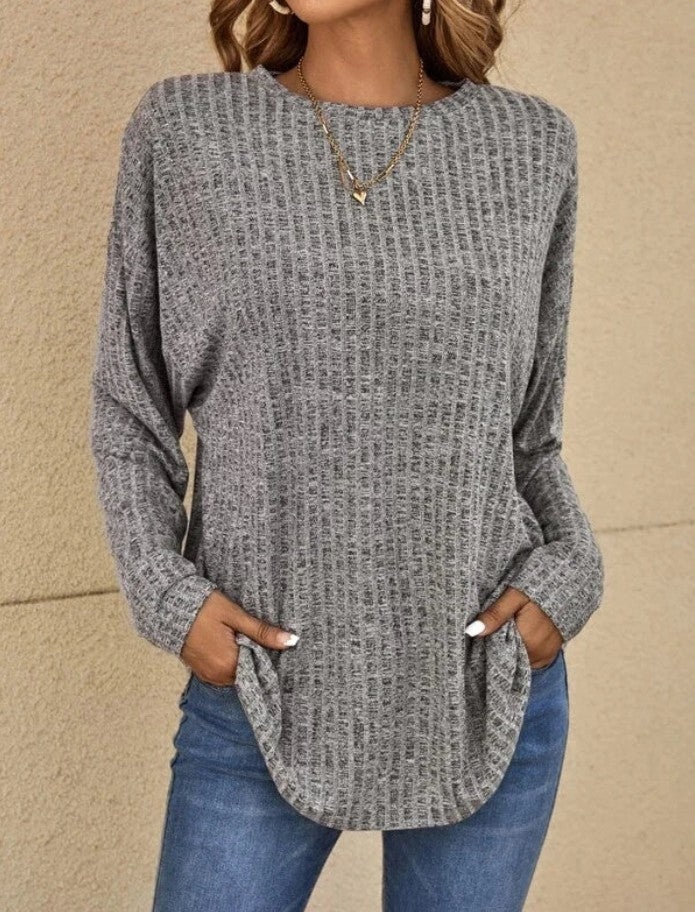 Damen Pullover für lässige Tage im Alltag in Grau