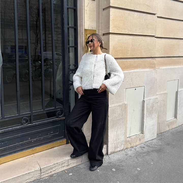 Damen Pullover im Boxyschnitt zum Layern