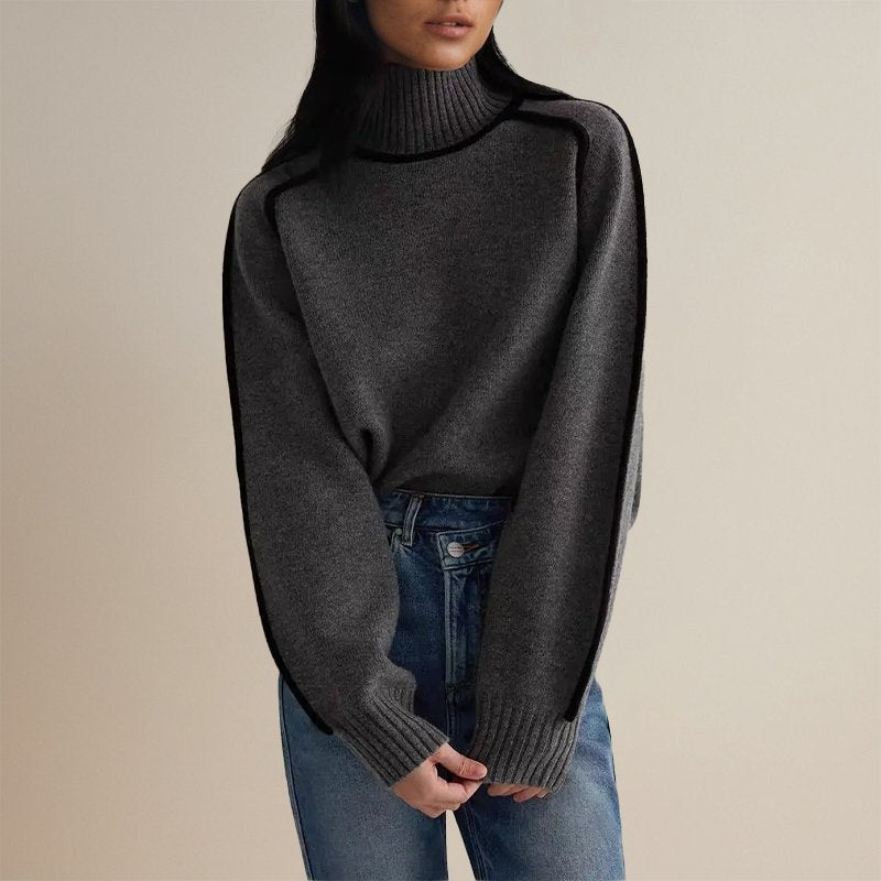 Damen Rollkragenpullover elegant und zeitlos (6)