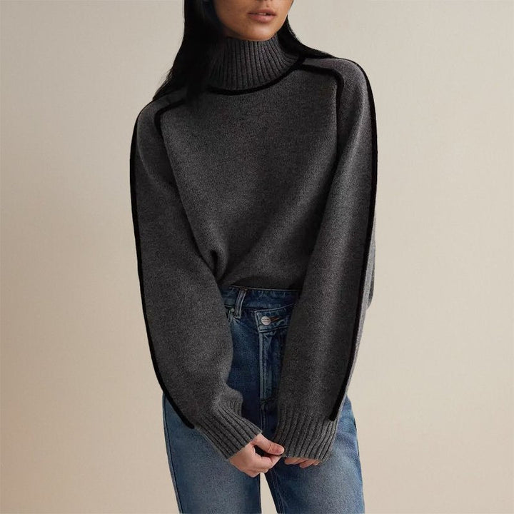 Damen Rollkragenpullover elegant und zeitlos (6)
