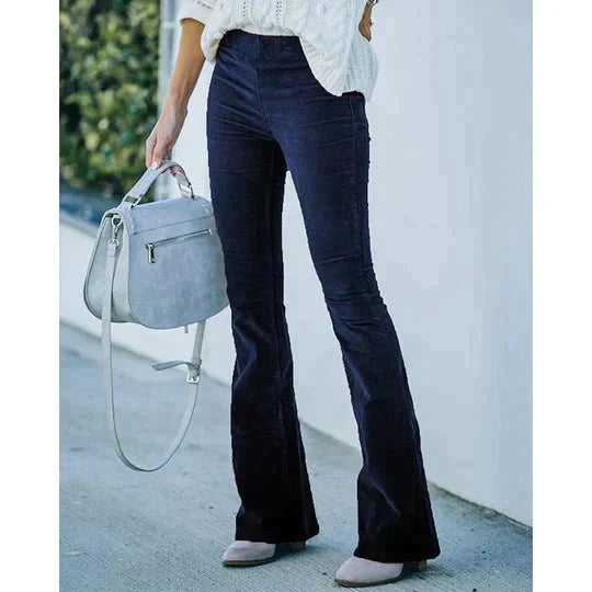 Damen Schlaghose mit eleganter Passform (10)
