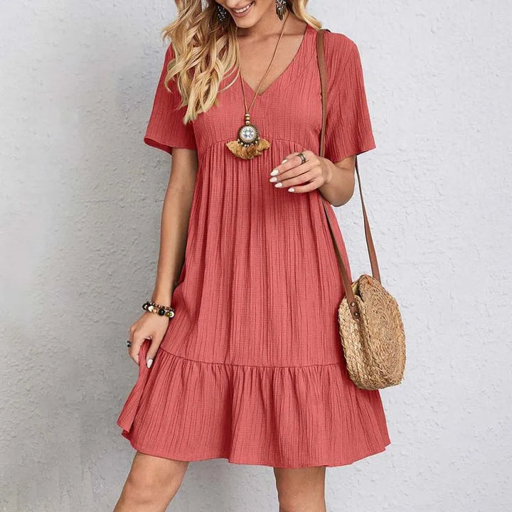 Damen Sommerkleid im A-Linien-Stil