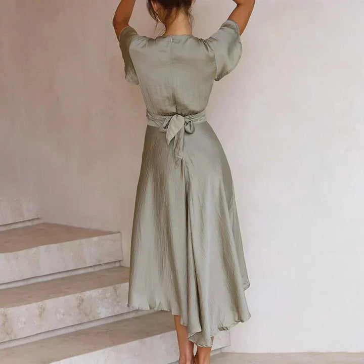 Damen Sommerkleid im femininen Stil für Anlässe in Rosa 3