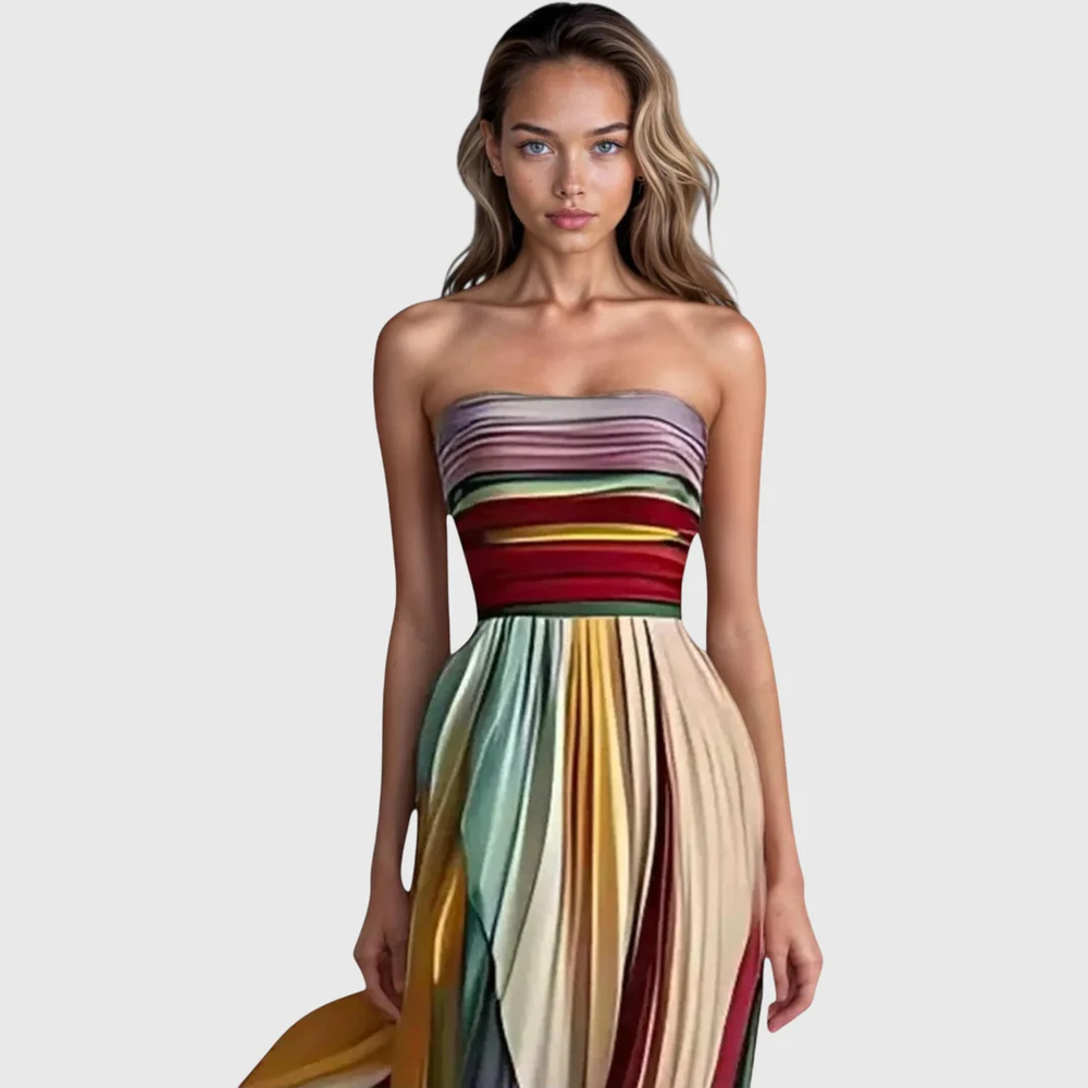 Damen Sommerkleid Maxi für Feste (2)