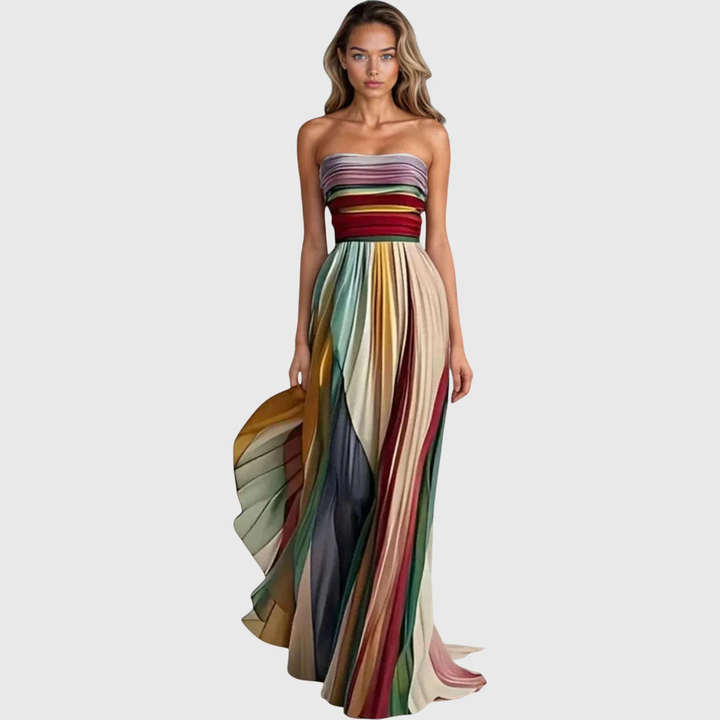 Damen Sommerkleid Maxi für Feste in Prämie