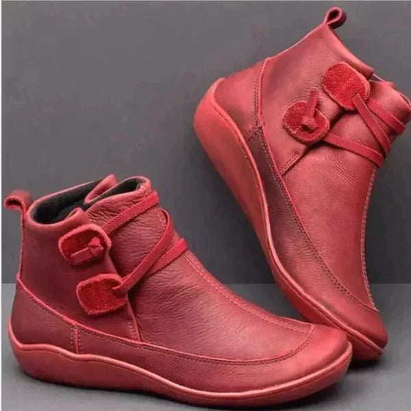 Damen Stiefel für jeden Tag in Rot