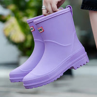 Emma | Damen Stiefel im Halbschaft-Stil für regnerische Tage