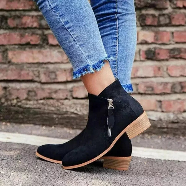 Damen Stiefel in Ankelhöhe für Herbst-Outfits (2)