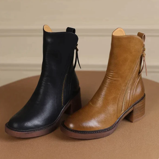 Damen Stiefeletten aus hochwertigem Leder (3)