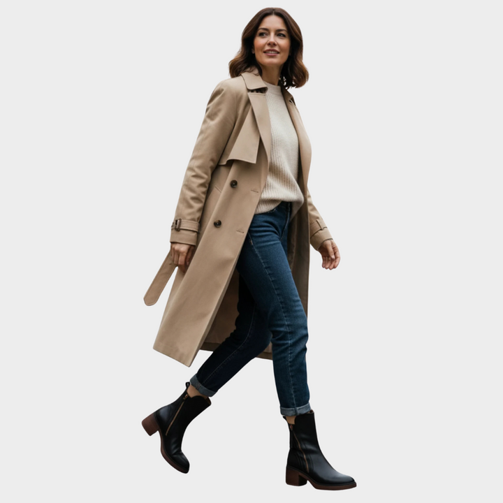 Damen Stiefeletten aus Leder stilvoll zeitlos (4)