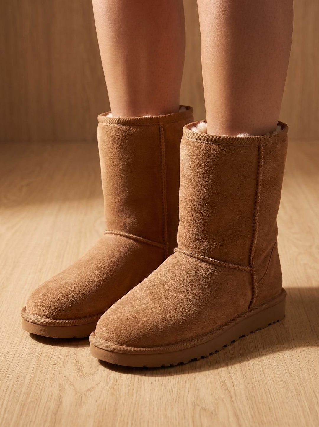 Damen Stiefeletten aus Wildleder für Winter
