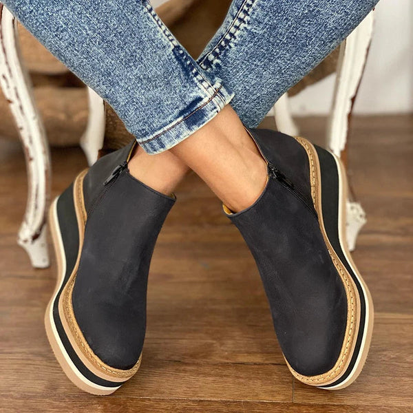 Damen Stiefeletten klassisch für Herbst (4)