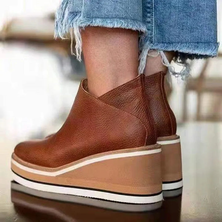 Damen Stiefeletten klassisch für Herbst (7)
