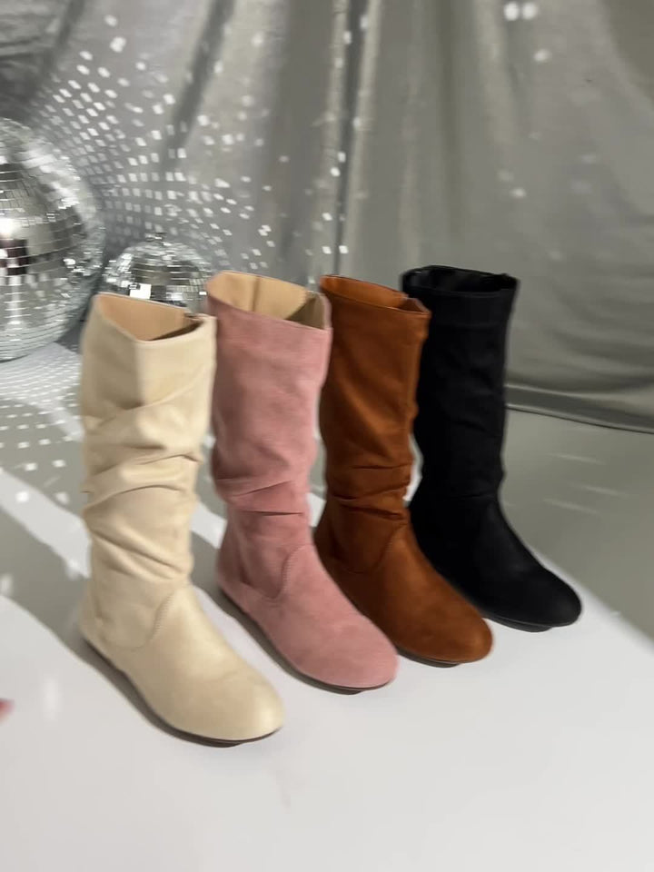 Damen Stiefeletten mit flachem Absatz zum Kombinieren (14)