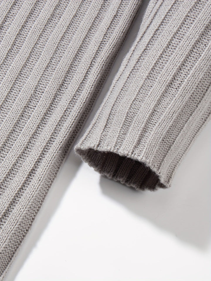 Damen Strickjacke aus Rippstoff für jeden Tag (6)