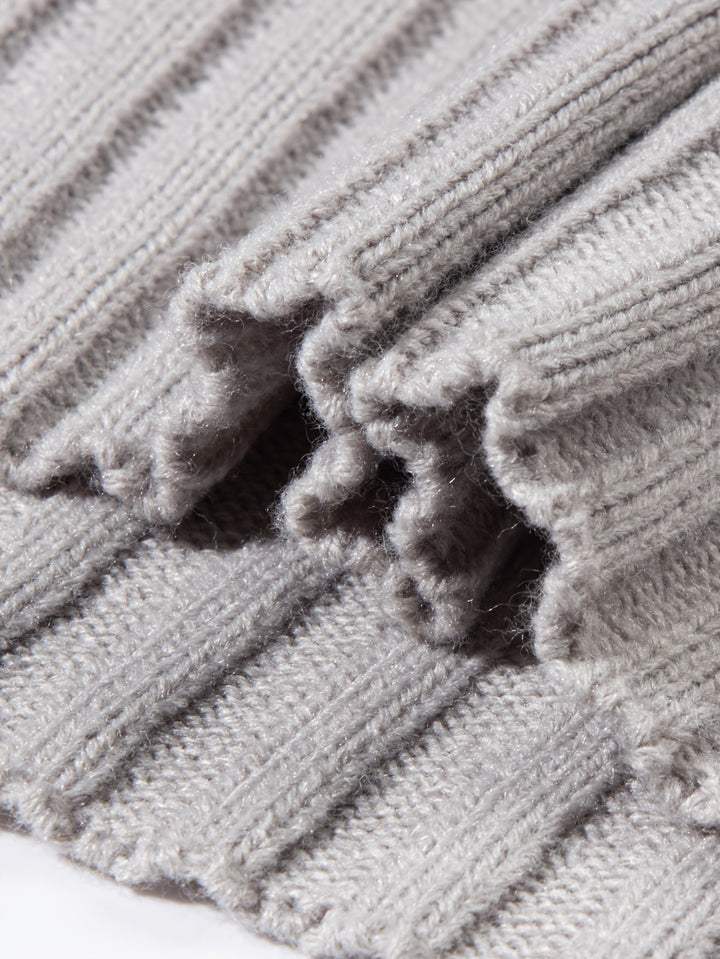 Damen Strickjacke aus Rippstoff für jeden Tag (8)
