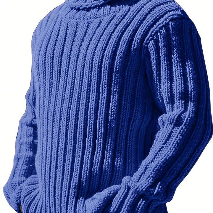 Damen Strickjacke aus Rippstoff für jeden Tag in Blau