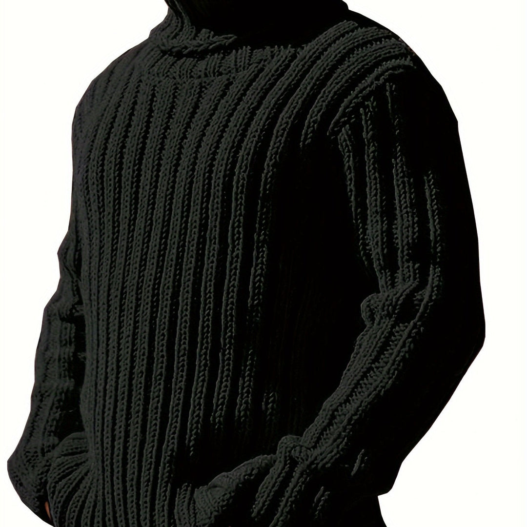 Damen Strickjacke aus Rippstoff für jeden Tag in Schwarz