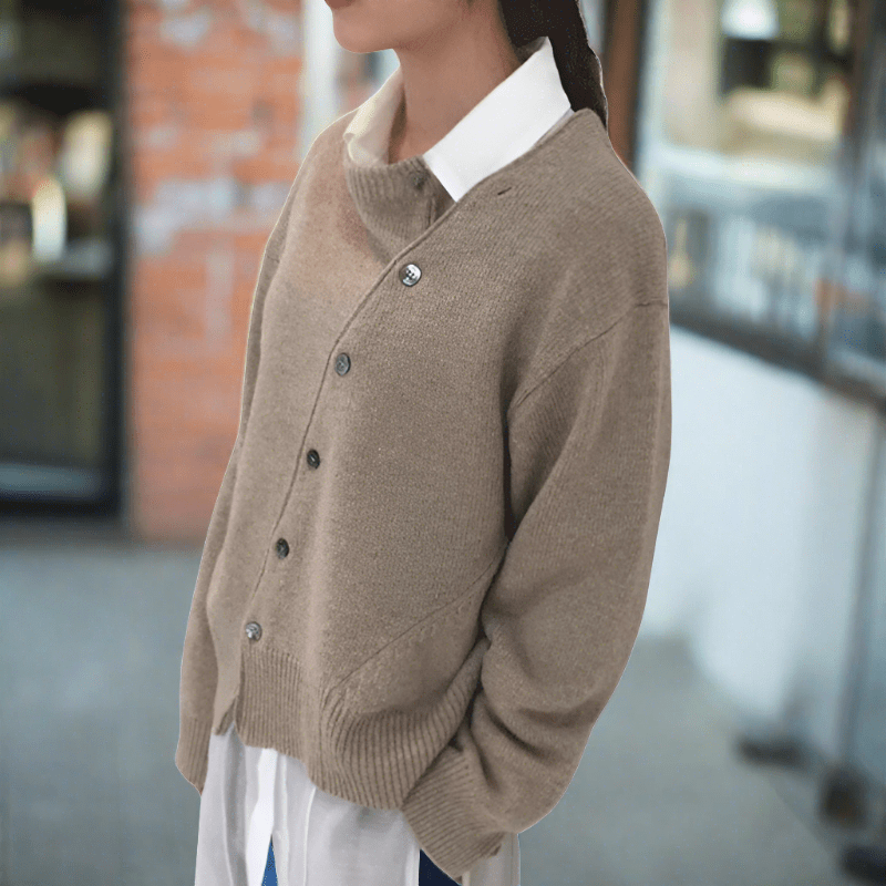 Damen Strickjacke elegant zum Schichten (3)