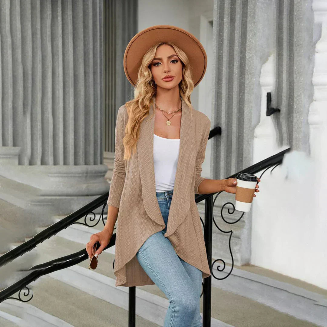 Damen Strickjacke für Alltag und Herbst (19)