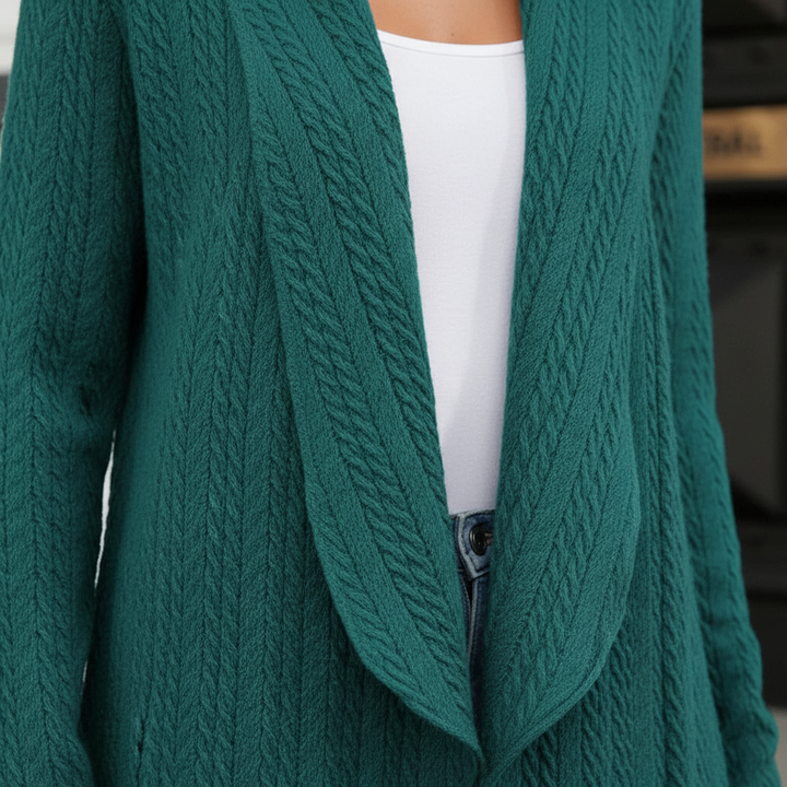 Damen Strickjacke für Alltag und Herbst (3)