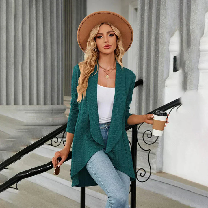 Damen Strickjacke für Alltag und Herbst (6)