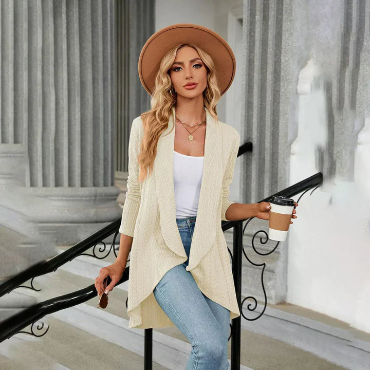 Damen Strickjacke für Alltag und Herbst (8)