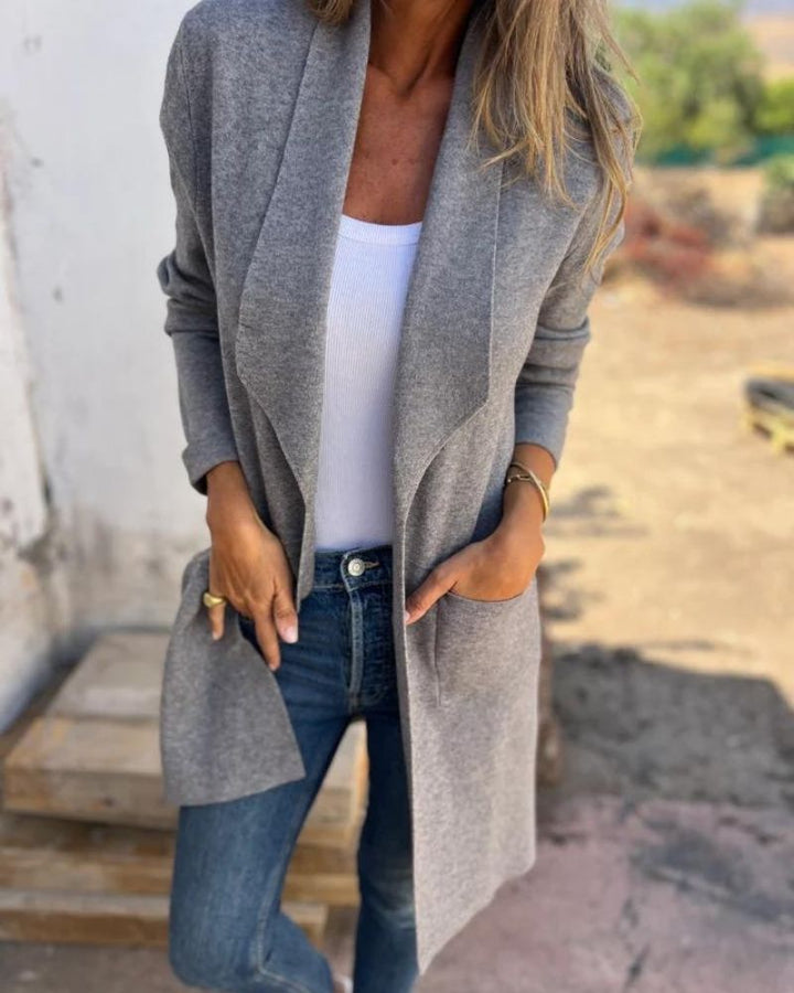 Damen Strickjacke für lässiges Schichten im Herbst (8)