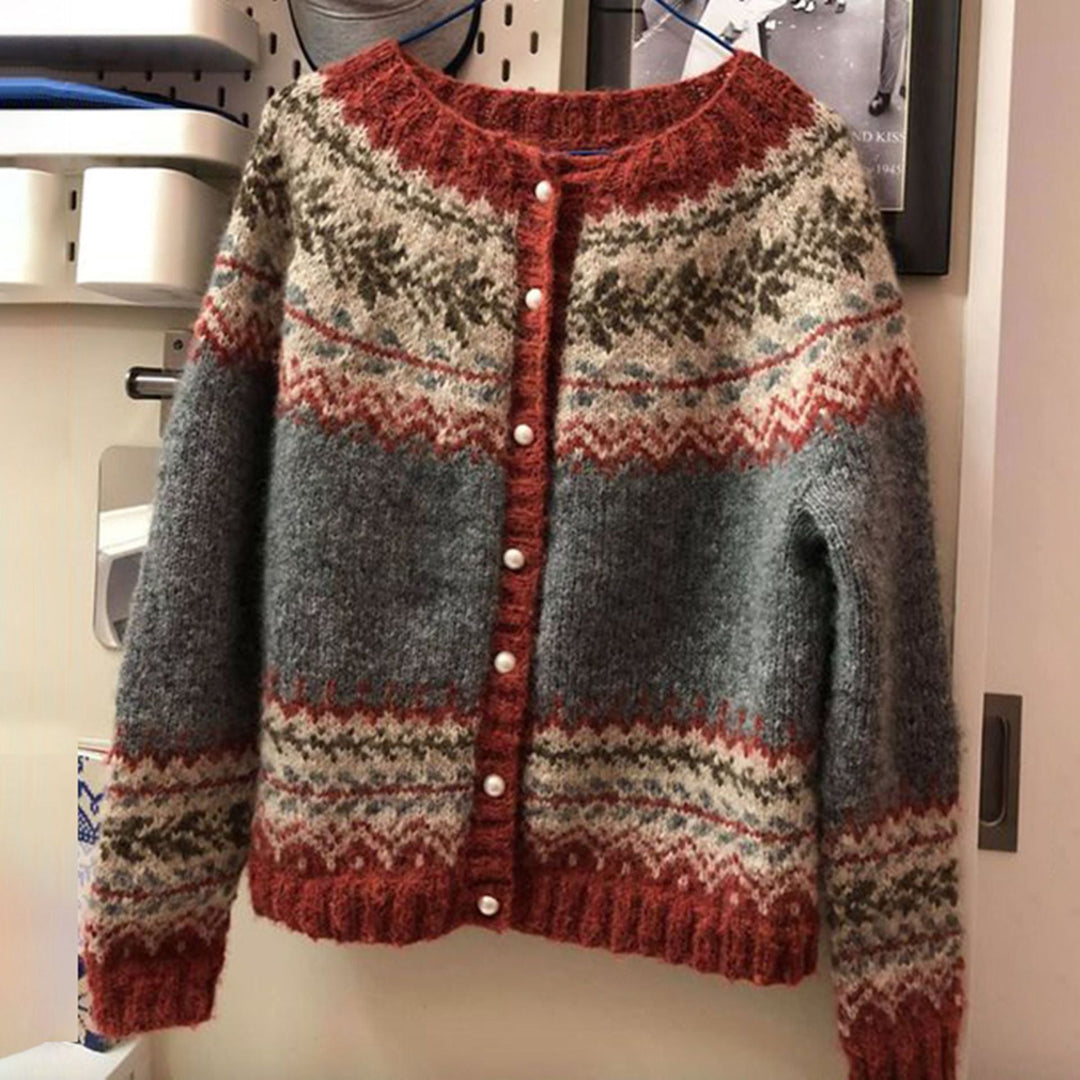 Damen Strickjacke für mühelose Eleganz in Grau (fast ausverkauft)