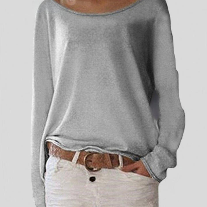 Damen Strickjacke im entspannten Alltags-Stil in Grau
