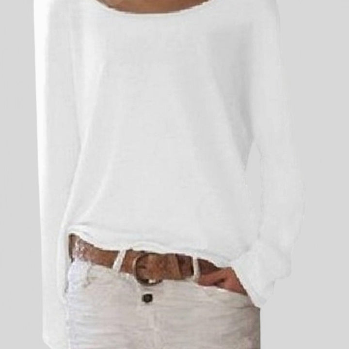 Damen Strickjacke im entspannten Alltags-Stil in Weiß