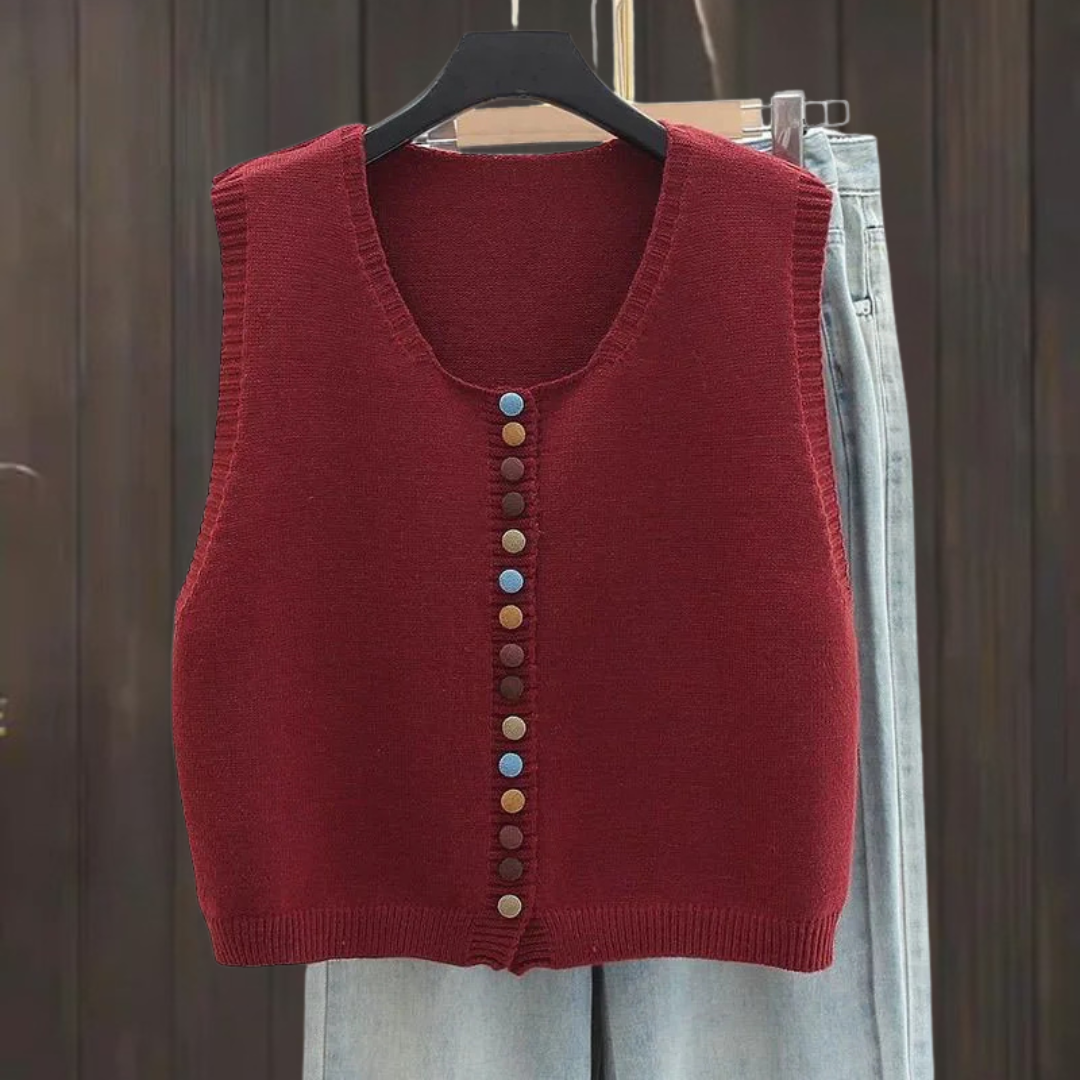 Damen Strickjacke im lockeren Schnitt zum Layering