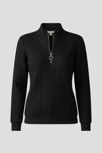 Laura | Damen Strickjacke in feiner Kabel-Struktur