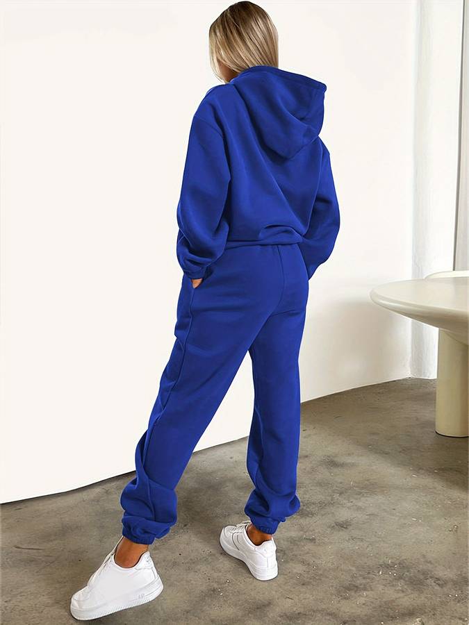 Damen Strickjacke & Jogginghose Set zum Entspannen (3)