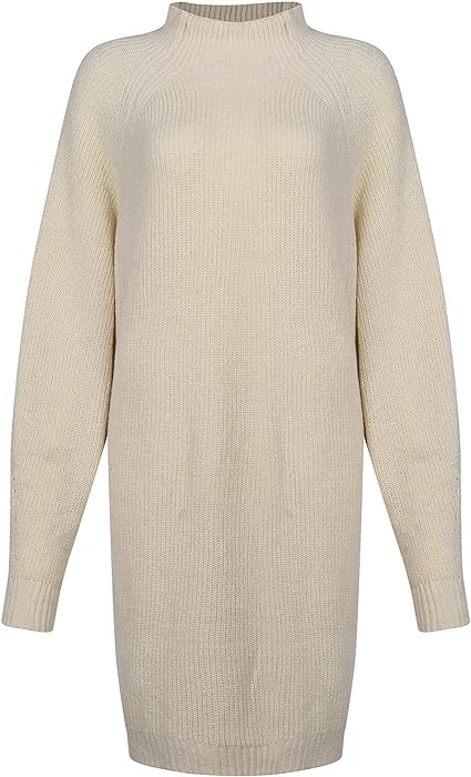 Damen Strickjacke Kurz mit Rollkragen (11)