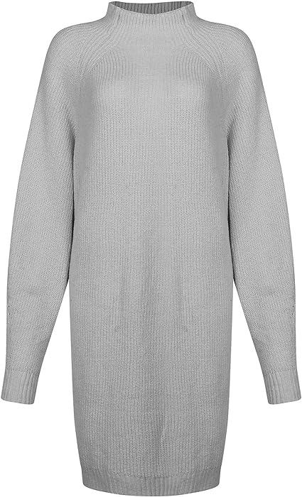 Damen Strickjacke Kurz mit Rollkragen (12)