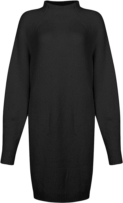 Damen Strickjacke Kurz mit Rollkragen (16)