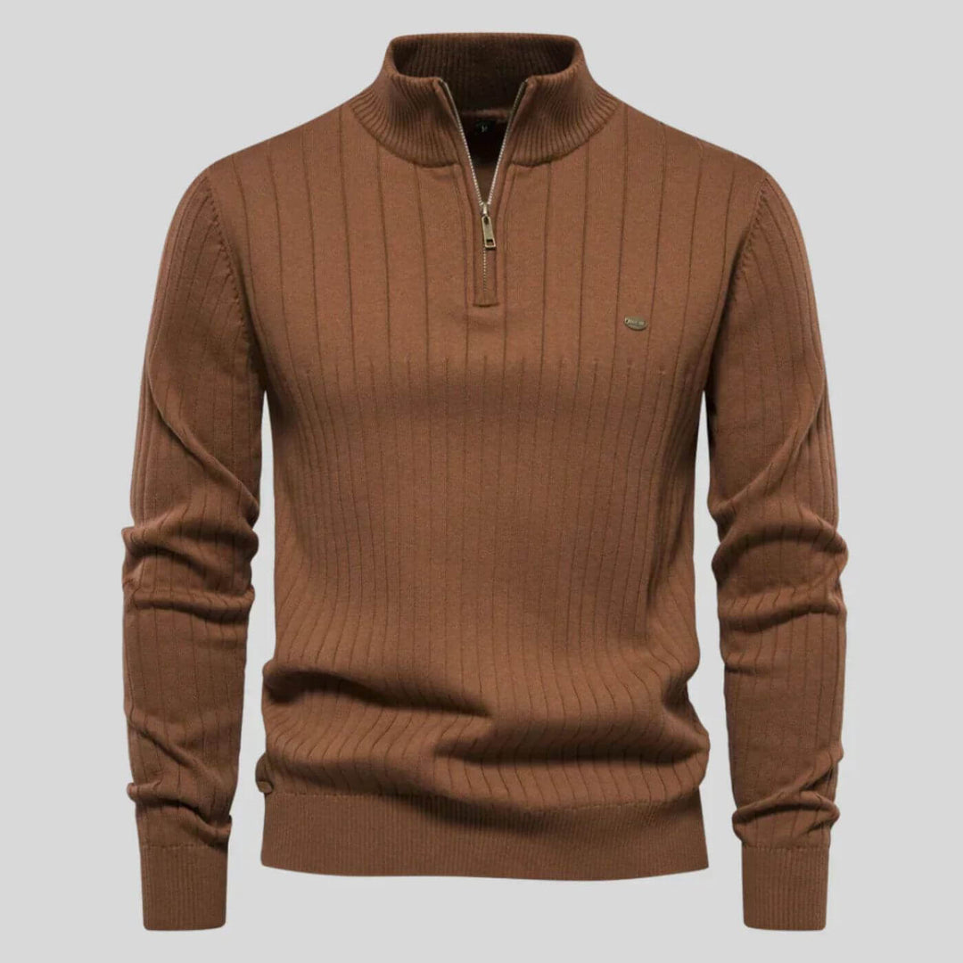 Damen Strickjacke Kurz Vielseitig Strukturiert in Braun