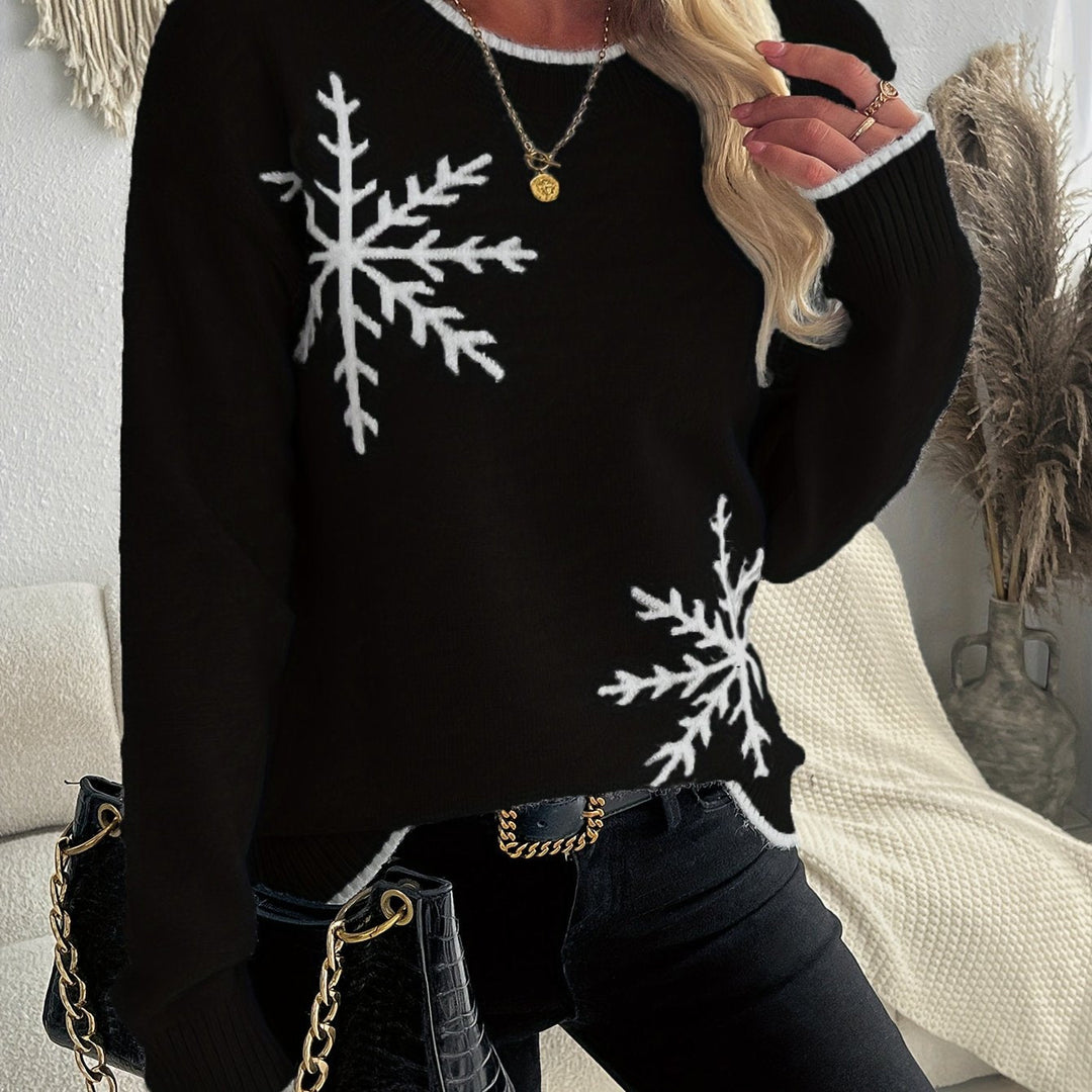 Damen Strickjacke zum Layern für Wintertage in Schwarz