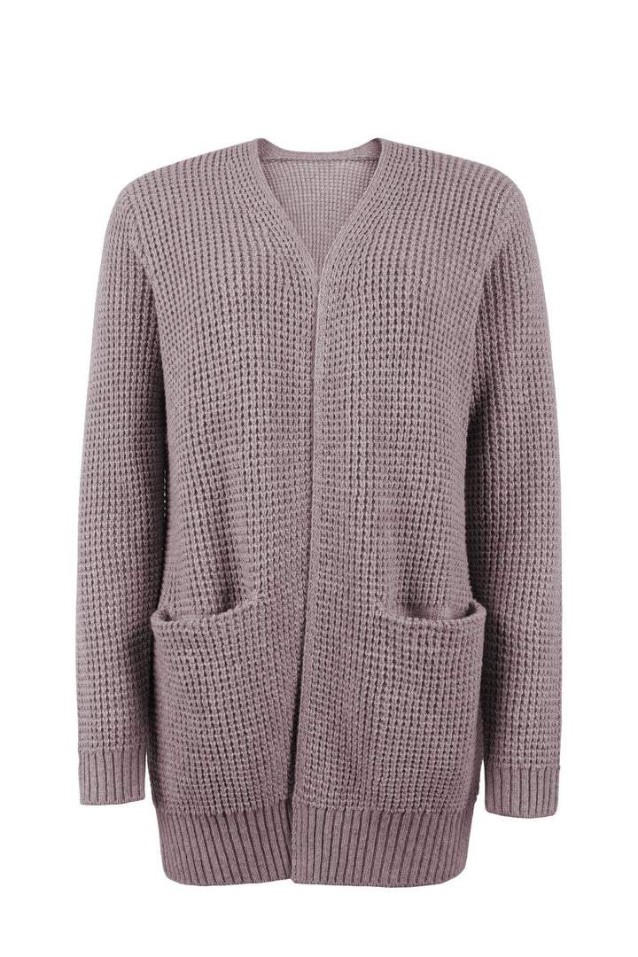 Damen Strickjacke zum Überziehen für Herbst (7)