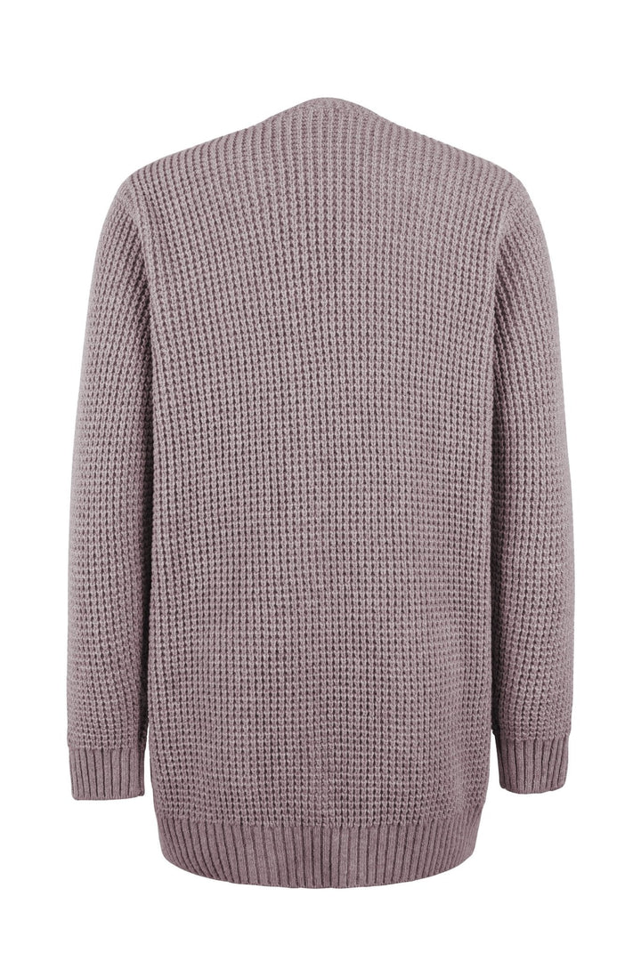 Damen Strickjacke zum Überziehen für Herbst (8)