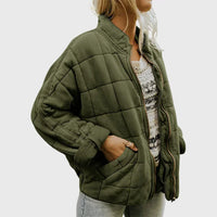 Amelie | Damen taillierte Pufferjacke für Herbst
