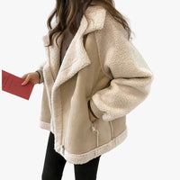 Fiona | Damen Teddyjacke zum Überziehen für den Herbst
