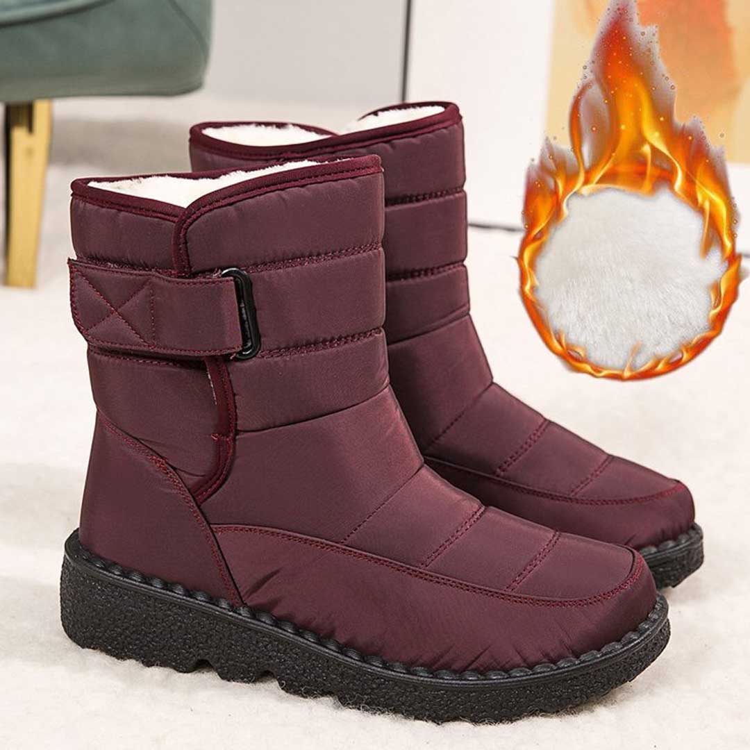 Damen Thermostiefel wasserdicht für den Herbst (3)