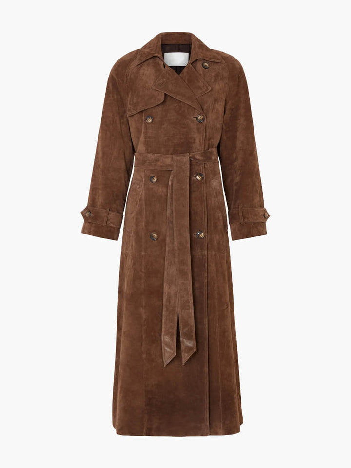 Damen Trenchcoat im klassischen Stil (5)